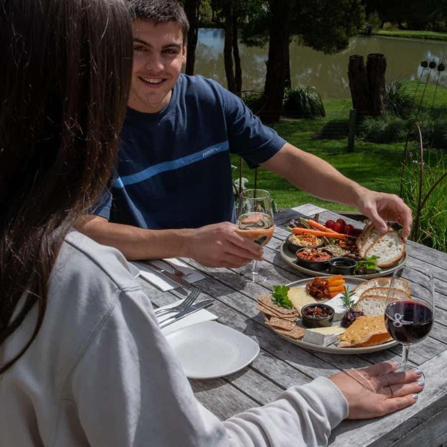 Farmer's Lunch and Arthurs Seat Eagle Cable Car Ride - For 2 - Green Olive at Red Hill: what grazing lunch really feels like