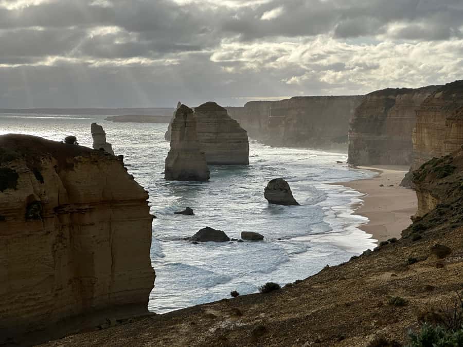 From Melbourne: 12 Apostles & Great Ocean Road Private Tour - Marriner’s Lookout and Apollo Bay: cliffs, viewpoints, and a real break