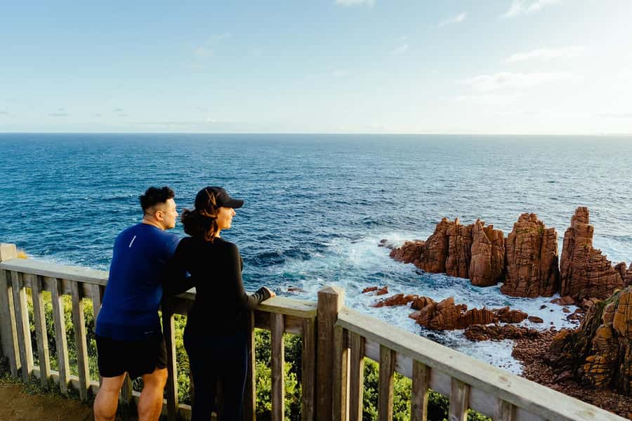 From Melbourne: Phillip Is Penguin Parade & Koala Reserve - Wallabies on the Dirt Road Cliff Drive, Plus Wildlife Spotting Time
