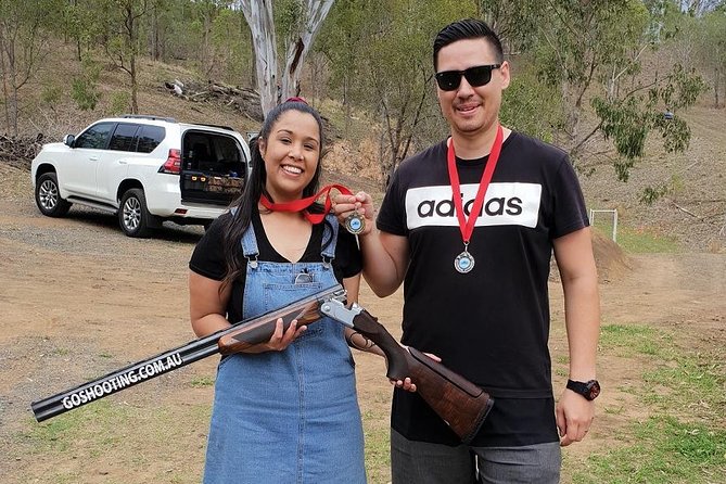 ‘Have a Go’ Clay Target Shooting - Victoria (Werribee) - The full flow: 10 warm-up shots, then 20 target competition