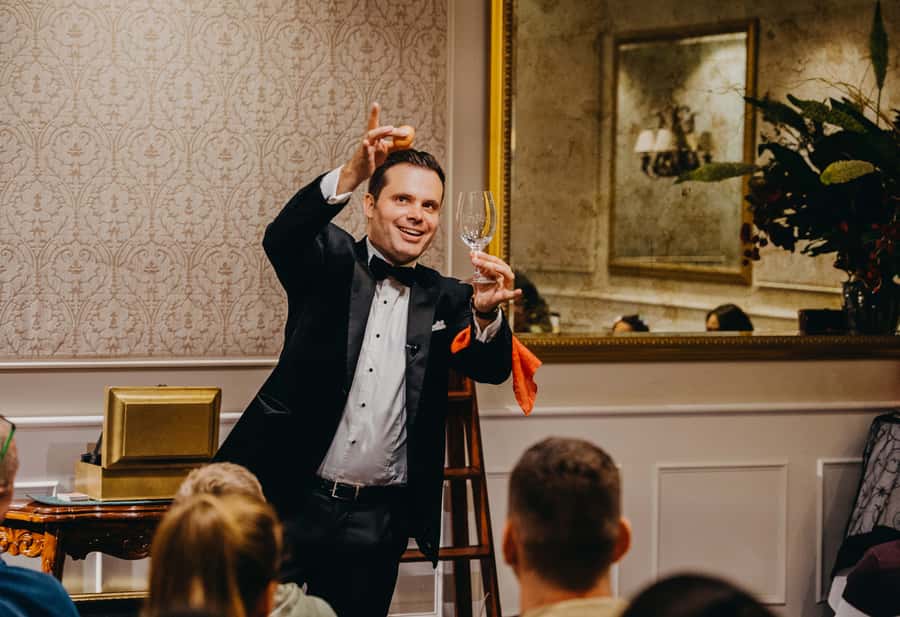 Impossible Occurrences - Melbourne Magic Show - A Small, Upscale Setup Inside the Melbourne Marriott