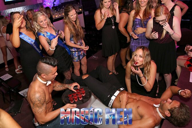 Magic Men Cabaret Ladies Night - The 2-hour show: cheeky routines, themed dancing, and stage moments