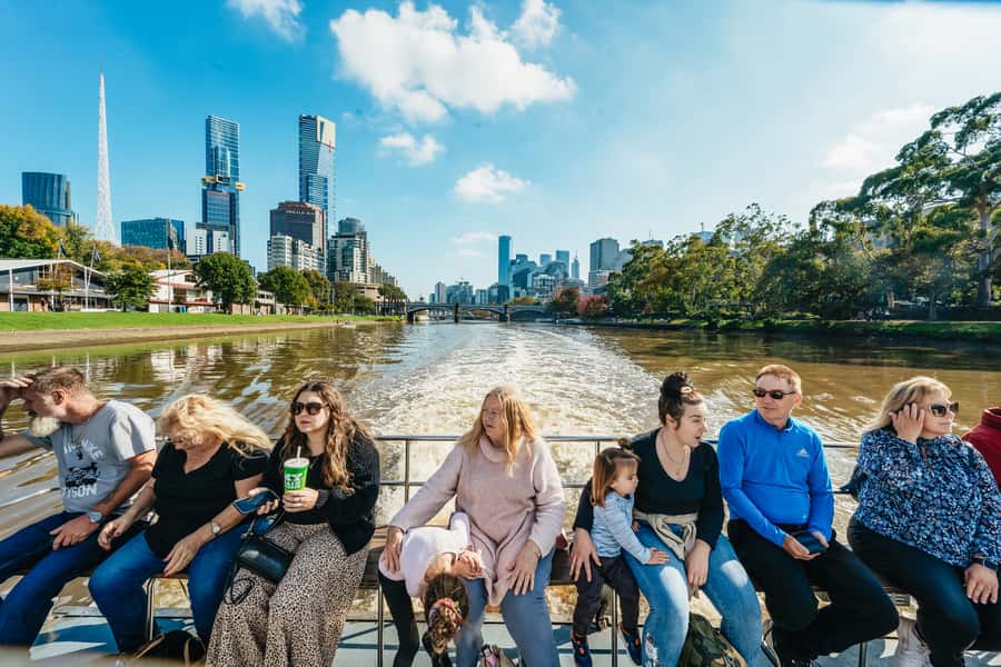 Melbourne: 2-Hour City Highlights River Cruise - Downriver Highlights: Docklands, Crown, MCEC, and Polly Woodside