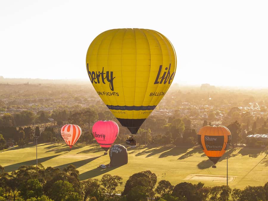 Melbourne: Balloon Flight at Sunrise - Safety briefing and the launch-field walk-through