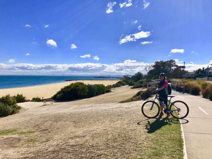 Melbourne: Bayside Bike Tour | Pedal into Local Seaside Life - Brighton Baths: cycling past one of the area’s legends