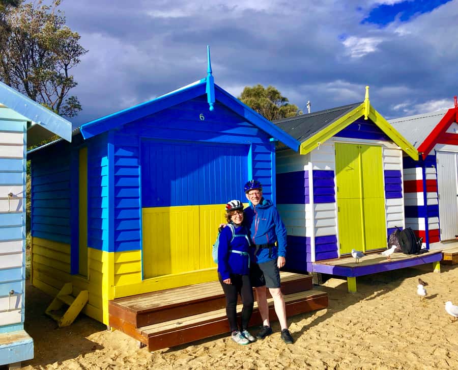 Melbourne: Bayside Bike Tour | Pedal into Local Seaside Life - Luna Park: passing a famous icon by bike
