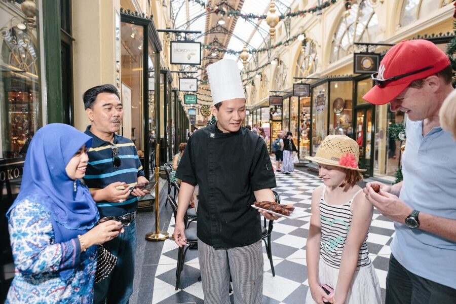Melbourne Chocolate Wonderland Walking Tour - Wine bar pairing and chocolatiers: tasting as a guided conversation