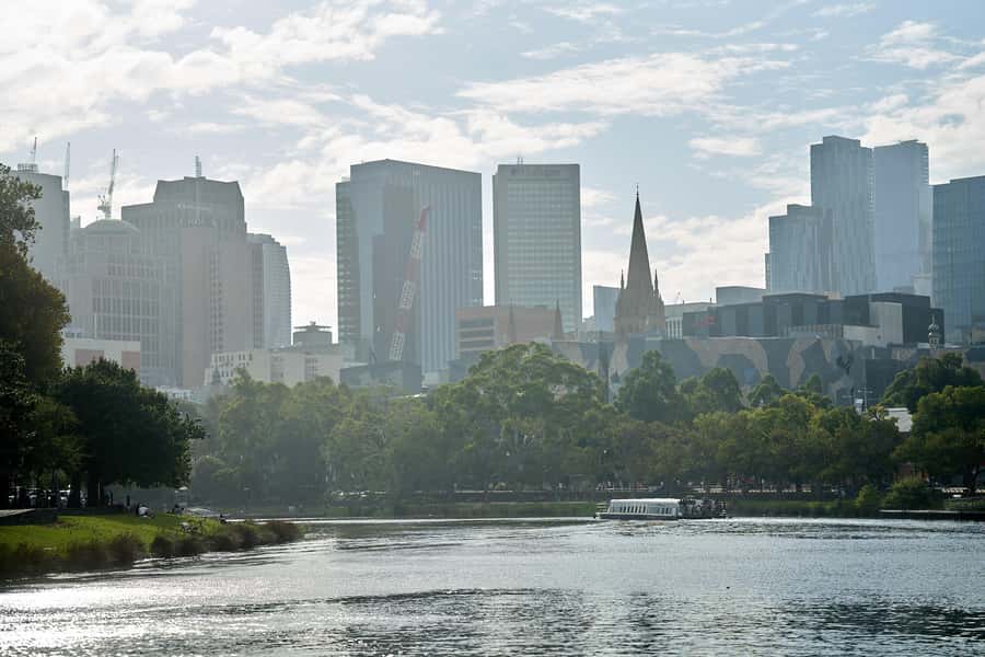 Melbourne City Views Express Cruise - Downstream sights: Southbank, Queens Bridge, and Flinders Street Station