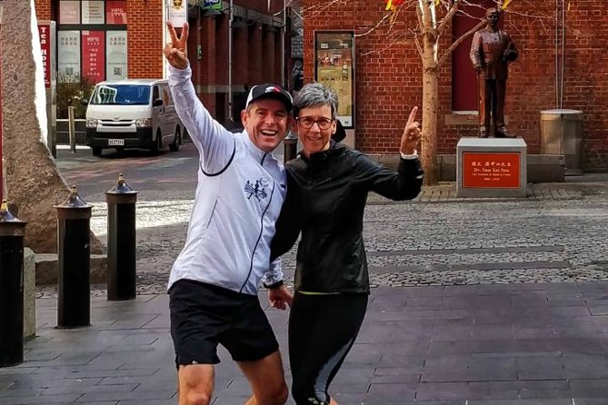 Melbourne Laneways Discovery Running Tour - Hardware Lane and Old Melbourne Gaol, where the walk gets spicier