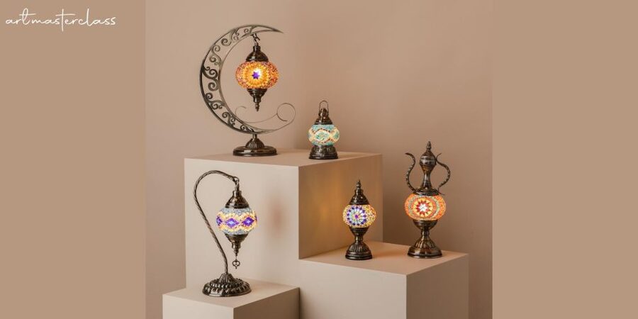 Melbourne: Mosaic Art Classes - Turkish Lamp Workshop - Practical tips so your Turkish lamp looks great