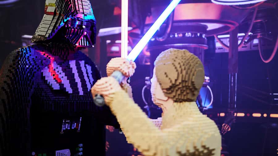 Melbourne Museum: LEGO® Star Wars: The Exhibition Ticket - Hands-on builds: starfighters, lightsabers, and the fun part