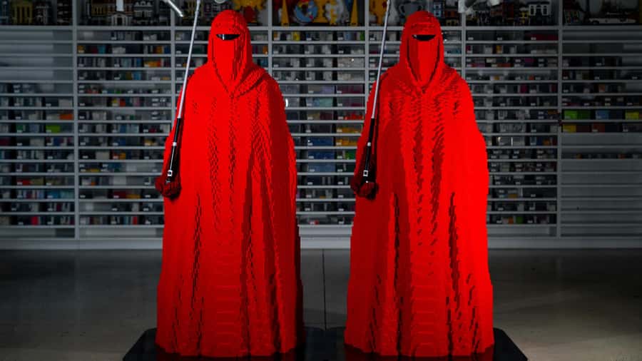 Melbourne Museum: LEGO® Star Wars: The Exhibition Ticket - Massive communal builds and the digital face-off feature