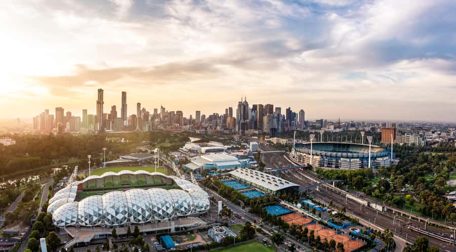 Melbourne Park Tennis Sporting Experience - The Olympic Precinct Walk: Why It’s More Than Football Sightseeing