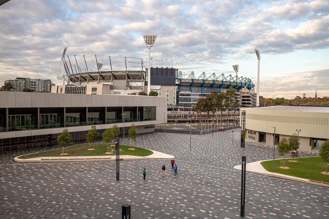 Melbourne Sports Precinct Walk with Behind-the-Scenes MCG Tour - Richmond Tigers, club training grounds, and why rectangles matter
