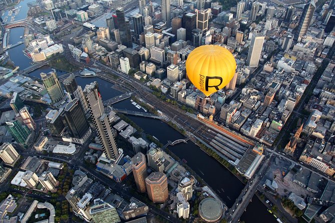 Melbourne Sunrise Hot Air Balloon Ride with GoPro Photos - Breakfast Back at Pullman, With Sparkling Wine Options