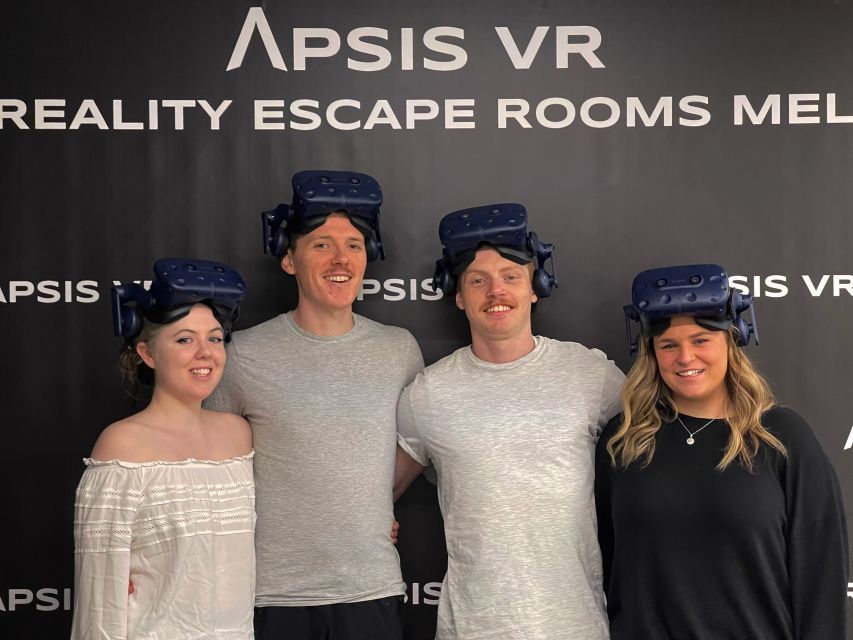 Melbourne: Virtual Reality Games OR Escape Room Experience - VR arcade games: 25 options, choose from a menu, and play your way