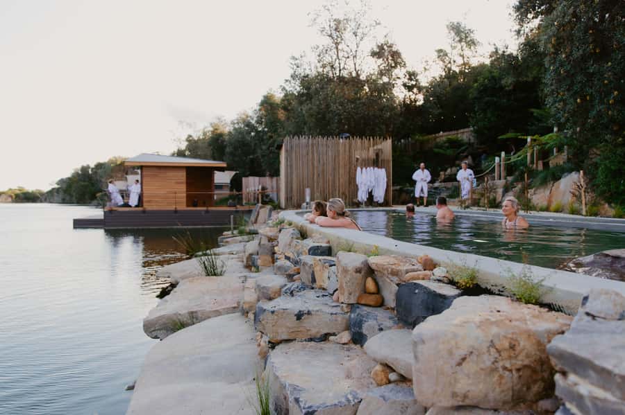 Metung: Hot Springs Revive Bathing - Setting and vibe: natural pools above the Gippsland Lakes