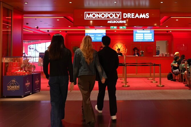 MONOPOLY DREAMS Melbourne General Admission Ticket - Price and value: what $33.56 buys you in real time
