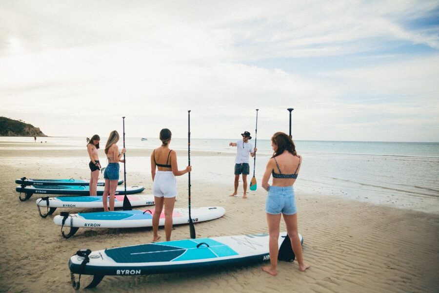 Mornington Peninsula: SUP, Hike, & Hot Springs Trip w/ Lunch - Wine tasting with views, kept laid-back