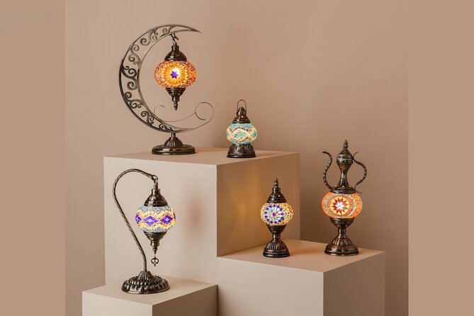 Mosaic Art Classes Melbourne: Turkish Lamp Workshop - From Turkish tea to your own lamp, the hands-on flow