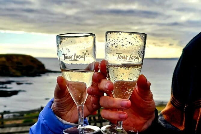 Phillip Island Penguin Parade Small-Group with Lunch and Wine - The Nobbies Centre golden-hour views and a sparkling toast