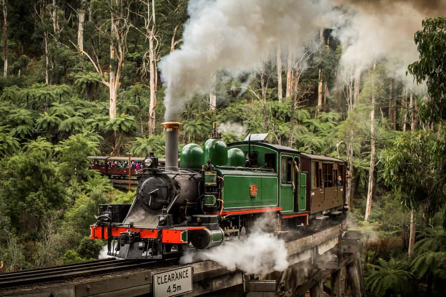 Puffing Billy Railway: Heritage Steam Train Journey - Puffing Billy in the Dandenong Ranges, about an hour from Melbourne