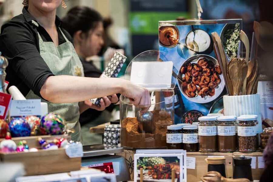 Queen Victoria Market: 'Flavours of Australia' Food Tour - Coffee at the finish: a Melbourne providore stop that feels like a local ritual