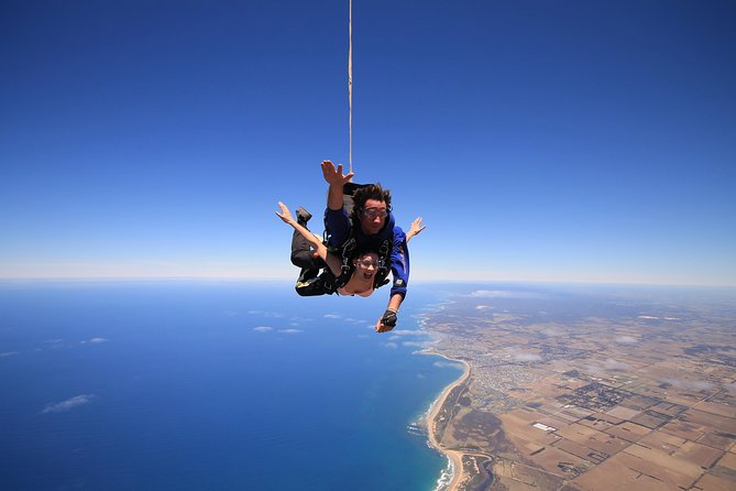 Skydive Yarra Valley 15000ft Tandem Skydive - Freefall Up Front, Parachute Pulling, and a Gentle Landing