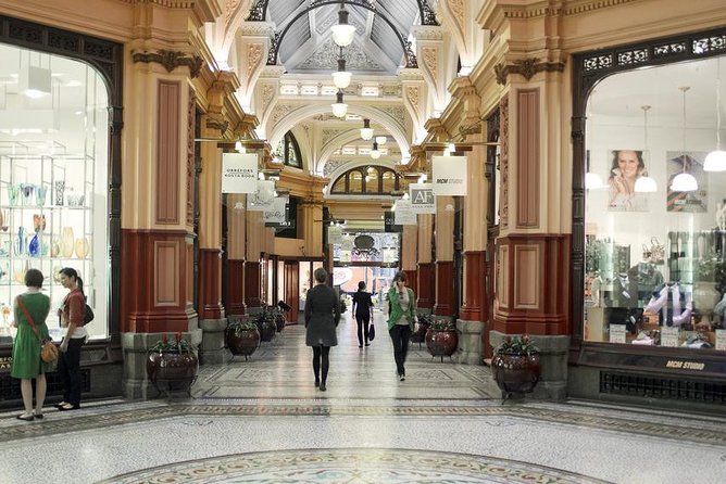 Small-Group Melbourne Sightseeing Tour with Beach Boxes - RMIT, Melbourne Central, and the State Library intersection