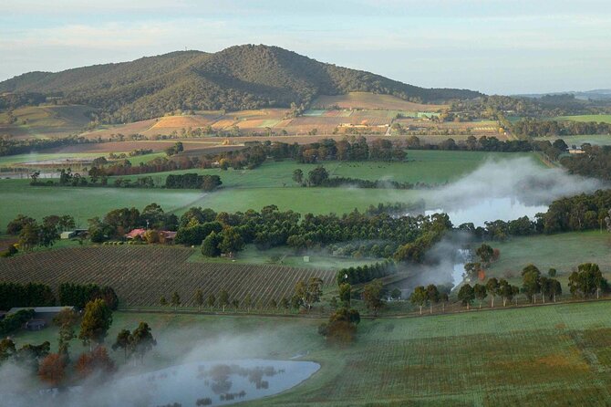 Sunrise Hot Air Balloon Flight over Yarra Valley + Breakfast - The Ride Itself: About One Hour in the Air