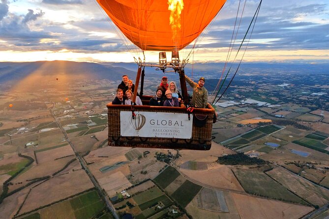 Sunrise Mansfield Hot Air Balloon Flight with GoPro Photo - Who This Balloon Morning Suits Best