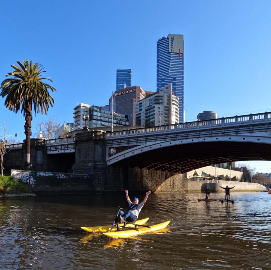 Yarra River, Melbourne Waterbike Tour - Key things you’ll notice on this Yarra waterbike ride