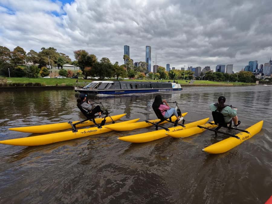 Yarra River, Melbourne Waterbike Tour - Included extras that make the experience feel worth $70