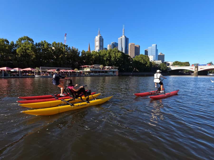 Yarra River, Melbourne Waterbike Tour - Meeting and getting set up at VRA Landing