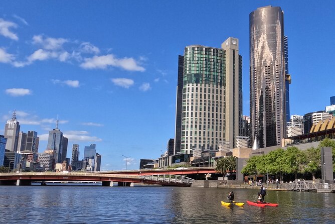 Yarra River Waterbike Tour - Princes Bridge and that gateway feeling into the city