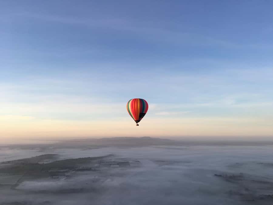 Yarra Valley : Hot Air Ballooning - The Coach Ride and Safety Briefing That Sets You Up Right
