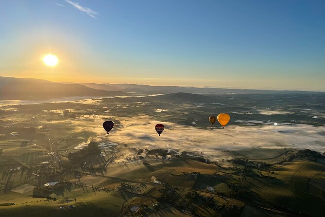 Yarra Valley Sunrise Balloon Flight with GoPro Photos - Flight views and photo perks: GoPro shots in the app