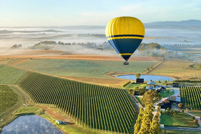 Yarra Valley Sunrise Balloon Flight with GoPro Photos - The Yarra Valley route: what each stop is good for